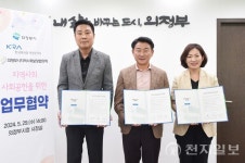 의정부시, 한국마사회 의정부지사와 사회공헌 MOU 체결