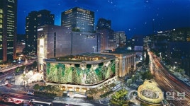 삼성전자, 신세계백화점 본점 초대형 LED 사이니지 공급