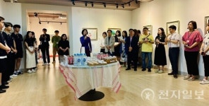 전대사대부고 2024 사제동행 미술전시회 개최