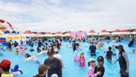 충남 서산 여름 테마파크 개장, 다양한 물놀이 즐길 거리 제공