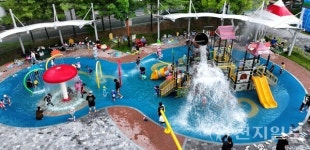 박희조 동구청장 용수골 어린이공원 물놀이장 개장식 참석