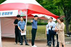 장수군 RED FOOD FESTIVAL 축제장 현장 점검