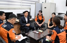 [동정] 오세훈 시장, 중부소방서 회현 119안전센터 방문