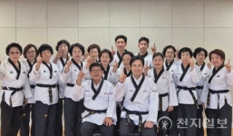 92세에 태권도 한다니 모두 놀라요… 신천지 구리교회 한마음 태권도단 화제