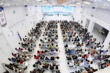 [포토] 시민 초청 건강세미나 개최하는 신천지 도마지파 전주교회