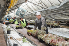 용인시의회, 남사 화훼단지에 폭설 피해 복구 지원