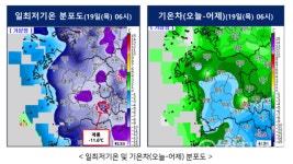 [날씨] 대전·세종·충남, 올겨울 들어 가장 추워… 건강관리 유의