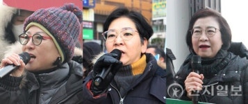 [현장] 공사 막아선 마린시티 주민들 해운대 교통지옥 현실화될 것