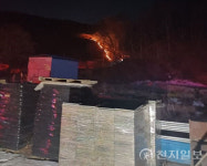 천안 광덕면 70대 노부부, 소화기로 산불 초기 진압… 큰 피해 막아