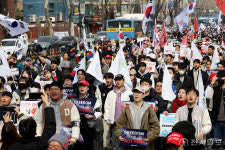 [포토] '탄핵반대 시국선언' 전국 33개 대학생 한자리에