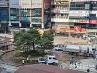 의정부시, 의정부역 서부광장 환경정비 실시…시민 보행환경 개선