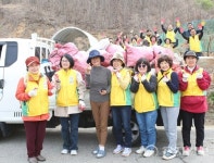아름다운 구슬땀, 청평면 고성리서 환경정화 훈훈