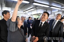 세종시의회 교육안전위, 종촌중 급식실 화재 현장 긴급 현장 점검