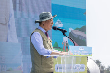 [현장] 걷기여행 성지 코리아둘레길 걷기여행, 오륙도 선포식으로 힘찬 출발