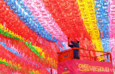 [포토] 연등 달아드립니다