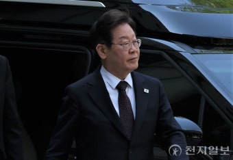 [포토] '공판 출석하는 이재명 후보'