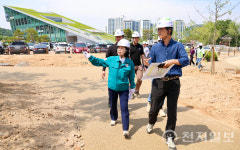 김행금 천안시의회 의장, 현장방문 지역 현안 해결 나서