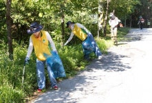 신천지자원봉사단 청평지부, 고성리 제초 봉사 10년째 이어가