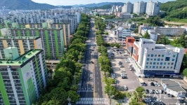 순천 도심 고압 송전선로 지중화 1단계 완료… 지봉로 도로 전면 개통