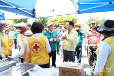 박완수 도지사, 의령·합천 수해현장 점검… 신속 복구·재발 방지 총력