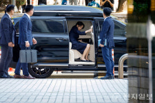 [포토 종합] 구속 갈림길 영장심사 출석하는 김건희