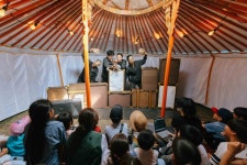 눈맛 뿜뿜! 몽골 게르에서 만난 아롤 모험 인형극