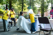 신천지자원봉사단 남동지부, 추석맞이 이미용 봉사 진행