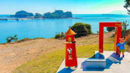 [1분컷] 공룡발자국 따라 싸복싸복… 백리섬섬길 품은 여수 낭도