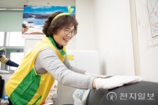 신천지 자원봉사단 평택지부, 설 앞두고 6·25 참전 유공자에 건강 케어 봉사