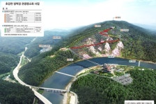 국내 최대 빙벽...영동 초강천, 잔도·보도육교 갖춘 관광명소로 탈바꿈