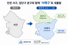 검단구 분리되는 인천 서구… '서해구' 출범 확정