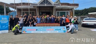 경북전문대 GB봉사단, 봉화군 물야면서 전공결합형 재능나눔 봉사