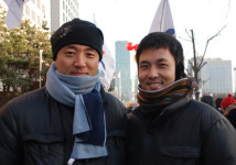 “우리는 행복한 파업을 하고 있습니다”