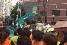 아현역 3번 출구 포장마차골목 블루스