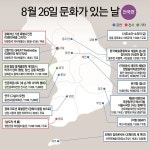사람과 역사를 돌아보는 8월 문화가 있는 날 다양한 문화 행사