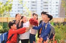 [포토인북] 쑥국 선생님과 군산푸른솔초등학교 아이들의 시똥누기 화단