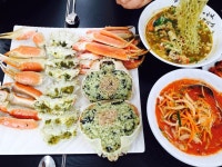 속초대게천국, 신선한 대게감과 스끼다시 무한리필로 속초맛집 발걸음