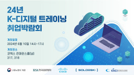 한국클라우드산업협회, 10일 2024년 K-디지털 트레이닝 취업박람회 개최