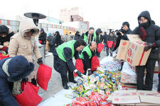 새 성전 부지에서 나눔의 기적을