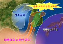 중부 지방 12-13일 집중호우 예상