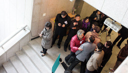 제자교회 주일 풍경