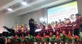 수원 구세군 브라스밴드, 중국에 사랑의 공연 전했다