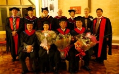 한남대 학제신학대학원 석사과정 호주 CSU 졸업식