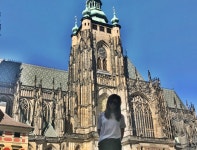 김성령 체코 프라하 ‘성 비투스 대성당’ 방문