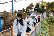 남군산교회, 삼학동에서 ‘사랑의 연탄봉사’
