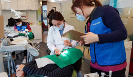 서울특별시 후원 새터민, 이주민 대상 무료 치과 의료봉사 시행