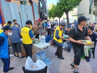 참좋은친구들, 153일 만에 노숙인 무료급식 재개