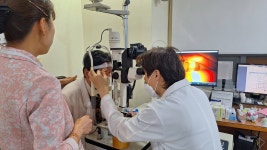 그린닥터스·정근안과병원, 75세 간암환자 백내장 무료수술