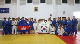 한국 교계와 유도계, 캄보디아 유도 국대에 유도복 지원