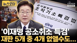 길이 아니면 가지를 말라… 공소 취소 특검법이라니